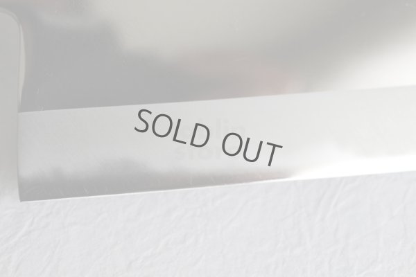 Photo10: Daisuke Nishida hand forged white 1 steel Polished funayuki Gyuto knife 180mm