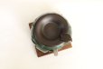 Photo5: Tokoname YT Japanese green tea aroma Tea Incense Burner Yamafusa leaf H8.4cm