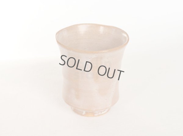 Photo6: Hagi ware kumi yunomi Japanese tea cups pottery kairagi Tohru Funasaki set of 2