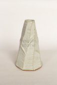 Photo8: Shigaraki Japanese pottery Vase small hakuyu mentori  H 15.5cm 