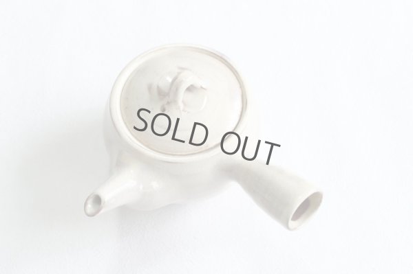 Photo5: Hagi ware Senryuzan climbing kiln Japanese tea pot kyusu marute 360ml