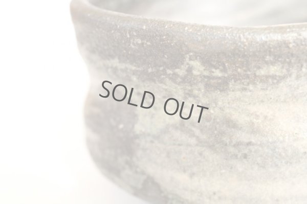 Photo5: Shigaraki pottery Japanese matcha tea ceremony bowl Taruyuki Nisio hakeme