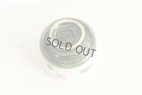 Photo8: Mino yaki ware Japanese tea bowl Kobiki oribe chawan Matcha Green Tea