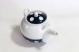 Photo8: Arita Porcelain sd Dobin Japanese tea pot polka dot navy blue 600ml 