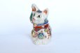 Photo5: Maneki Neko Japanese Lucky Cat Kutani Porcelain treasure takara H12cm