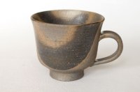 Shigaraki ware Japanese pottery tea mug coffee cup ibushi haiyu 280ml