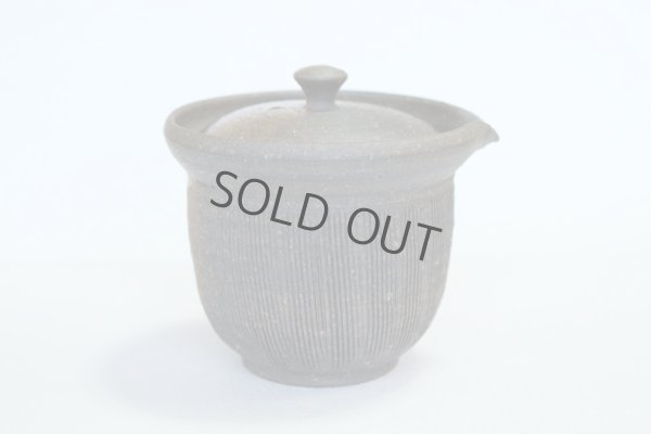 Photo5: Tokoname ware Japanese tea pot Kofu yakishime cover ceramic tea strainer 250ml