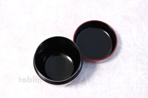 Other Images3: Tea Caddy Japanese Natsume Echizen Urushi lacquer Matcha container Orchid Red