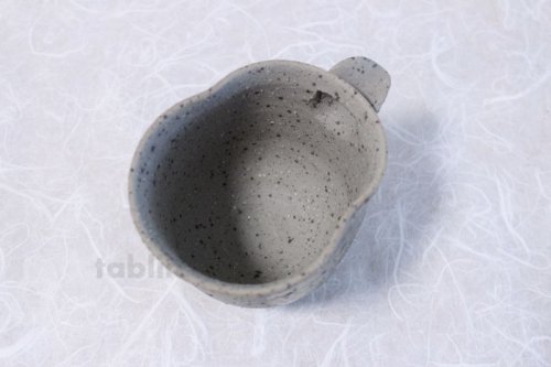 Other Images3: Shigaraki pottery Japanese Sake bottle & cup set warabi chuki