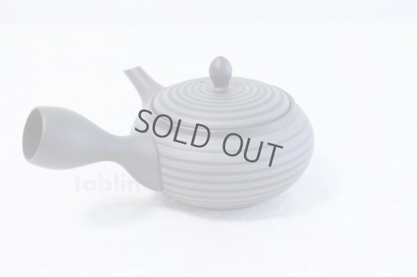 Photo2: Tokoname yaki ware Japanese tea pot Horyu ceramic tea strainer 280ml