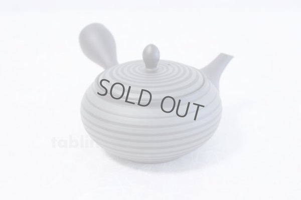 Photo3: Tokoname yaki ware Japanese tea pot Horyu ceramic tea strainer 280ml