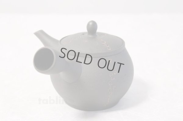 Photo3: Tokoname ware Japanese tea pot kyusu ceramic strainer YT Sekiryu notauchi 340m