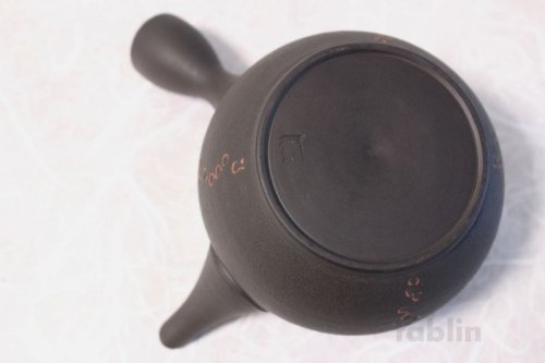 Other Images3: Tokoname ware Japanese tea pot kyusu ceramic strainer YT Sekiryu notauchi 340m