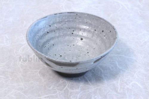 Other Images2: Shigaraki pottery Japanese tea bowl white glaze hira chawan Matcha Green Tea 