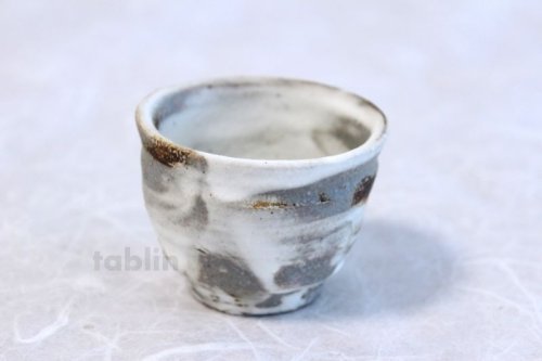 Other Images3: Shigaraki pottery Japanese Sake bottle & cup set saien tokkuri