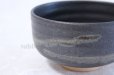Photo5: Shigaraki pottery Japanese tea bowl black do nagashi chawan Matcha Green Tea 