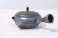 Photo1: Tokoname ware Japanese tea pot Gyokko ceramic tea strainer matsukawa flat 250ml (1)