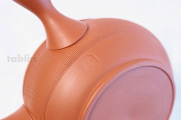 Photo5: Tokoname YT ware Japanese tea pot Gyokko ceramic tea strainer red syudei 300ml