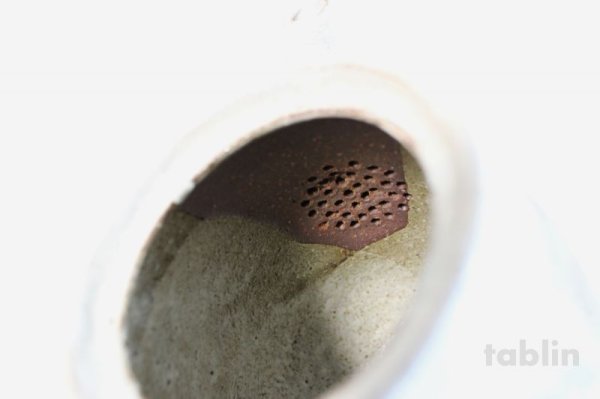 Photo5: Shigaraki Japanese tea pot hai yu pottery tea strainer 550ml