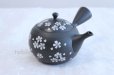 Photo2: Tokoname ware Japanese tea pot kyusu ceramic strainer YT Hokuryu plum k 350ml (2)