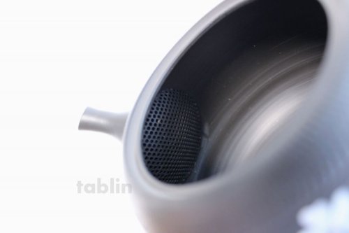 Other Images1: Tokoname ware Japanese tea pot kyusu ceramic strainer YT Hokuryu plum k 350ml