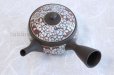 Photo3: Tokoname Kutani collaborate Japanese tea pot ceramic tea strainer sakura 270ml (3)