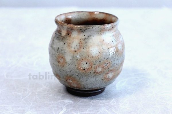 Photo4: Hagi yaki ware Japanese tea cups pottery Daruma 
