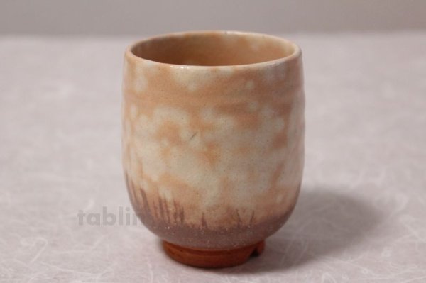 Photo3: Hagi yaki ware Japanese tea cups pottery Ayado hai