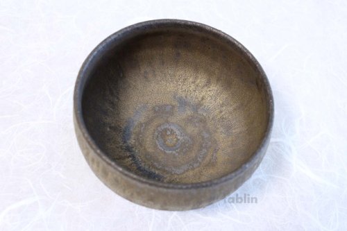 Other Images2: Kiyomizu porcelain Japanese matcha tea bowl black kuro Daisuke Kiyomizu