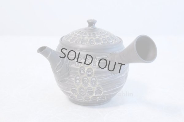 Photo2: Tokoname ware Japanese tea pot kyusu ceramic strainer YT Kenji amime miga 380ml