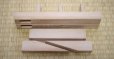 Photo7: ibuki Japanese tsuga wooden stand display shelf holder tower rack kit for 3 knives