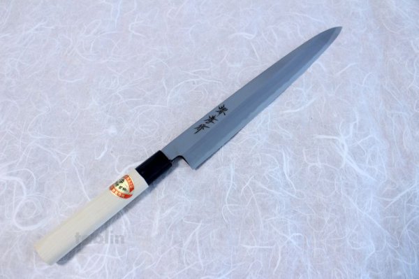 Photo2: SAKAI TAKAYUKI Japanese knife Kasumitogi Yasuki white steel Sashimi any size 