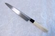 Photo3: SAKAI TAKAYUKI Japanese knife Kasumitogi Yasuki white steel Sashimi any size  (3)