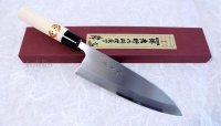 SAKAI TAKAYUKI Japanese knife Kasumitogi Yasuki white steel Deba any size 