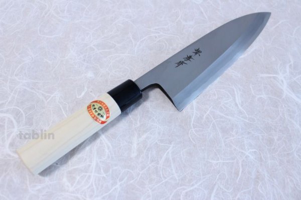 Photo2: SAKAI TAKAYUKI Japanese knife Kasumitogi Yasuki white steel Deba any size 