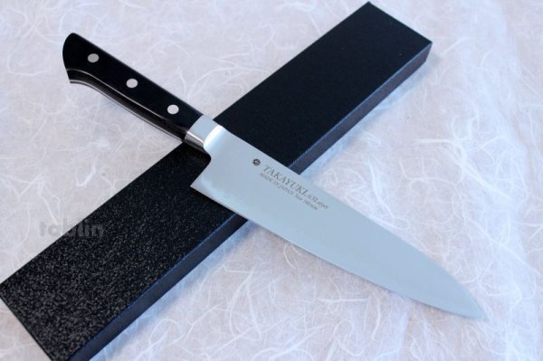 Photo11: SAKAI TAKAYUKI Japanese knife Damascus 63-layers speciel alloy core any type