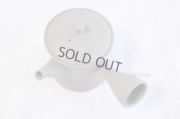 Photo7: Tokoname ware Japanese tea pot Gyokko ceramic tea strainer yakishime st 230ml