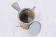 Photo8: Tokoname ware Japanese tea pot Gyokko ceramic tea strainer yakishime st 230ml