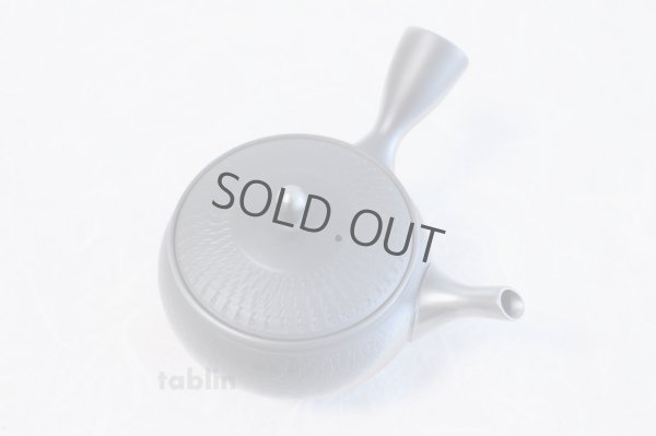 Photo4: Tokoname yaki ware Japanese tea pot Gyokko wide ceramic tea strainer 260ml