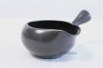 Photo2: Tokoname yaki ware Japanese Yusamashi tea tool for Sencha kurodei ha 300ml (2)