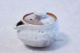 Photo3: Japanese tea set pot cups Houhin White glaze pottery tea strainer 260ml (3)