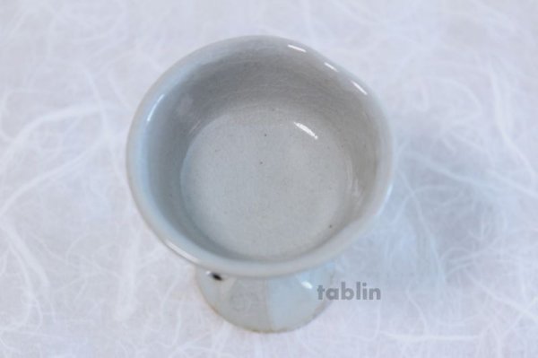 Photo2: Hagi ware Senryuzan climbing kiln Japanese sake cup Bajyohai