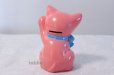 Photo4: Japanese Lucky Cat Tokoname ware YT Porcelain Maneki Neko ribbon pink H15cm (4)