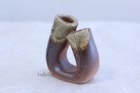 Shigaraki pottery Japanese small vase inka nininso H 85mm