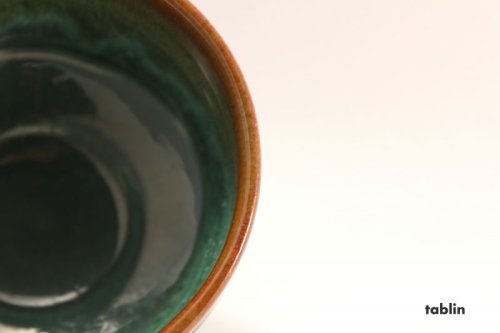 Other Images2: Mino ware tea bowl Aoyu chawan Matcha Green Tea Japan