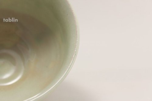 Other Images1: Tokoname ware tea bowl light green glaze kobiki chawan Matcha Green Tea Japanese