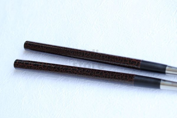 Photo2: Moribashi Chopsticks Honyaki stainless steel Japanese Sushi Chef's Garnishing  7 In (180mm) Matsukawa