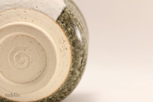 Other Images1: Mino yaki ware Japanese tea bowl Oribe yu chawan Matcha Green Tea