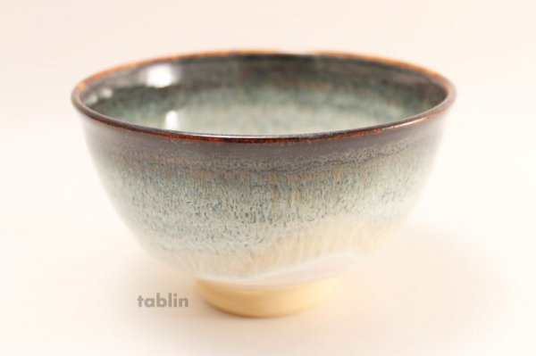 Photo1: Kiyomizu Kyoto yaki ware Japanese tea bowl Kyo Karatu chawan Matcha Green Tea