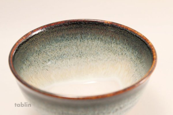 Photo5: Kiyomizu Kyoto yaki ware Japanese tea bowl Kyo Karatu chawan Matcha Green Tea